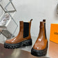 LV LV RECORD CHELSEA BOOT BROWN