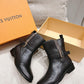 LV BOOTSY ANKLE BOOT BLACK 1ABUB4
