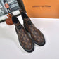 LV LV BEAUBOURG ANKLE BOOTS CACAO BROWN 1A8QCL