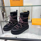 LV ASPEN PLATFORM ANKLE BOOT BLACK 1AC75N