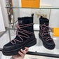 LV ASPEN PLATFORM ANKLE BOOT BLACK 1AC75N