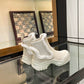 LV RUBY FLAT BOOTS SUEDE CALFSKIN AND SHEARLING BEIGE 1AGWGB
