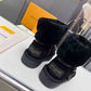 LV ASPEN PLATFORM ANKLE BOOT BLACK 1AC78O