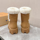 LV ANKLE BOOTS IN BRONZE BROWN