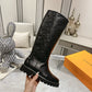 LV TERRITORY FLAT HIGH BOOT BLACK 1ADD2X