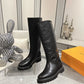 LV TERRITORY FLAT HIGH BOOT BLACK 1ADD2X