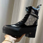 LV LAUREATE PLATFORM DESERT BOOT GREY 1AB2X9