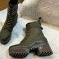 LV LAUREATE PLATFORM DESERT BOOT KAKI GREEN 1AC7S9