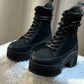 LV LAUREATE PLATFORM DESERT BOOT BLACK 1AC7RO