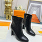 LV SILHOUETTE ANKLE BOOT BLACK 1ABP9J