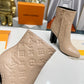 LV SILHOUETTE ANKLE BOOT BEIGE
