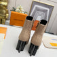 LV SILHOUETTE ANKLE BOOT BEIGE