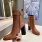 LV ANKLE BOOT BROWN