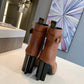 LV ANKLE BOOT BROWN