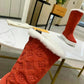 LV SUEDE MONOGRAM BOOTS RED