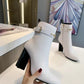 LV ANKLE BOOT WHITE