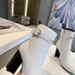 LV ANKLE BOOT WHITE