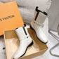 LV BOOTSY ANKLE BOOT WHITE
