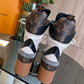 LV LAUREATE ANKLE BOOTS DARK GREY 1AAP8B