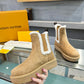 LV ASPEN CHELSEA ANKLE BOOT BEIGE 1ADC7R
