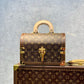 M20210 COTTEVILLE brown Monogram Box bag 28cm