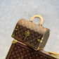 M20210 COTTEVILLE brown Monogram Box bag 28cm