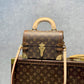 M20211 COTTEVILLE small brown Monogram Box bag