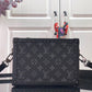 M20251 CLUTCH BOX MONOGRAM ECLIPSE CANVAS