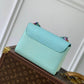 M20694 TWIST MM shoulder bag cross body bags blue COWHIDE/ REAL LEATHER