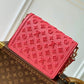 M20747 MINI DAUPHINE Monogram Reverse cross body bags shoulder bag rose red 20cm 25cm