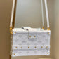 M20847 PETITE MALLE 20CM White Monogram Box bag