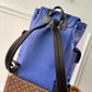 M21104 Christopher Taurillon Handbag travel bag blue calfskin Monogram