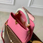 M22375 Capucines PM Taurillon 27cm pink COWHIDE/ REAL LEATHER