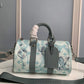 M22527 NEW Keepall Bandouliere 25 Light blue