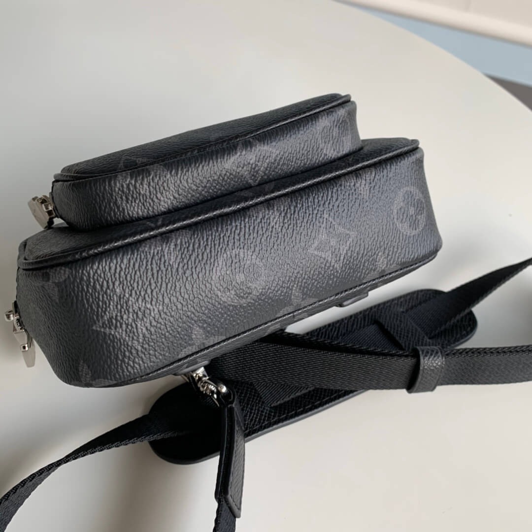 M30755 Outdoor Taigarama Taïga fanny pack black Men's bag Monogram