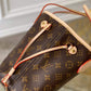 M40155 NEVERFULL PM tote bag monogram apricot MY HERITAGE subaxillary bag Handbag