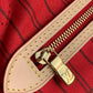 M41245 Neverfull PM Monogram Canvas Red inside subaxillary bag Handbag