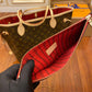 M41177 NEVERFULL MM monogram red INSIDE original quality