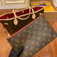 M41177 NEVERFULL MM monogram red INSIDE original quality