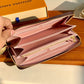 M41894 Zippy Wallet pink monogram clutch bag Women purse Free shipping