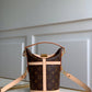 M43587 DUFFLE Duffle bucket bag shoulder bag Handbag cross body bags brown calfskin Monogram