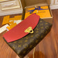 M43713 chian sling bag red monogram real leather