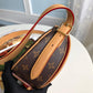 M44860 saddle bag SAC TAMBOURIN shoulder bag cross body bags brown calfskin monogram