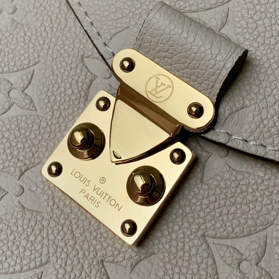 M44738 M44881 Pochette Métis WHITE Tourterelle Monogram Empreinte Leather