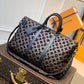 M45046 Keepall Triangle BANDOULIÈRE 50 Tuffetage Handbag cross body bags shoulder bag black calfskin Monogram