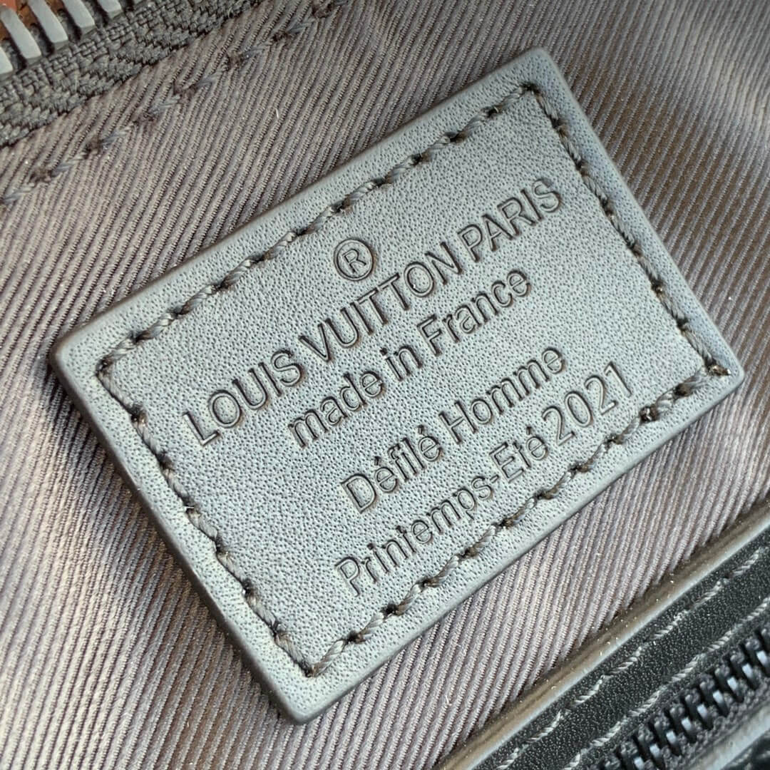 M45046 Keepall Triangle BANDOULIÈRE 50 Tuffetage Handbag cross body bags shoulder bag black calfskin Monogram