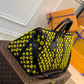 M45069 Keepall Triangle BANDOULIÈRE 50 Tuffetage Handbag cross body bags shoulder bag yellow calfskin Monogram