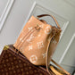 M45256 Neonoe bucket bag shoulder bag cross body bags light brown Monogram Empreint