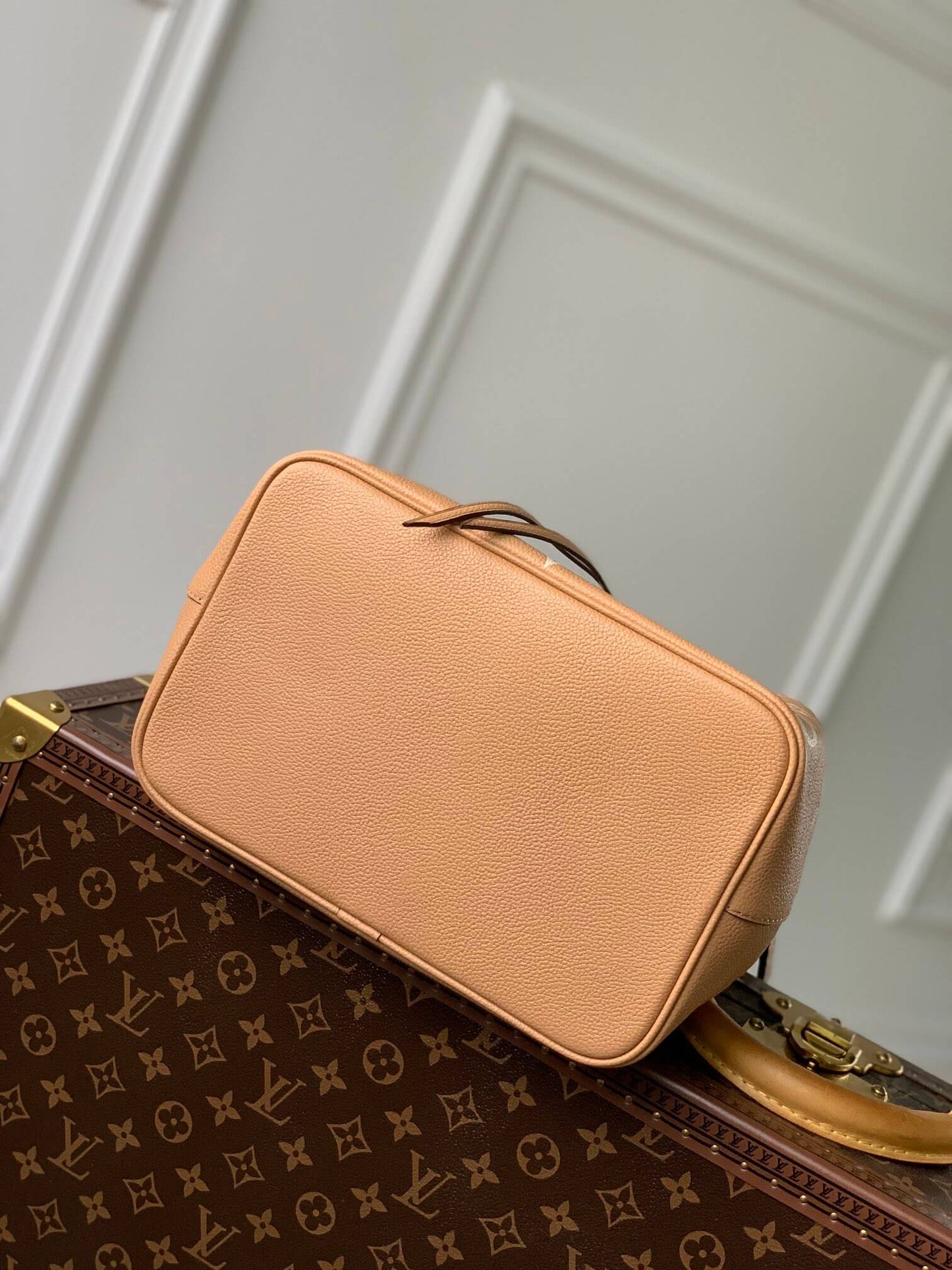 M45256 Neonoe bucket bag shoulder bag cross body bags light brown Monogram Empreint