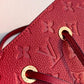 M45305 Neonoe shoulder bag cross body bags red calfskin Monogram Empreint